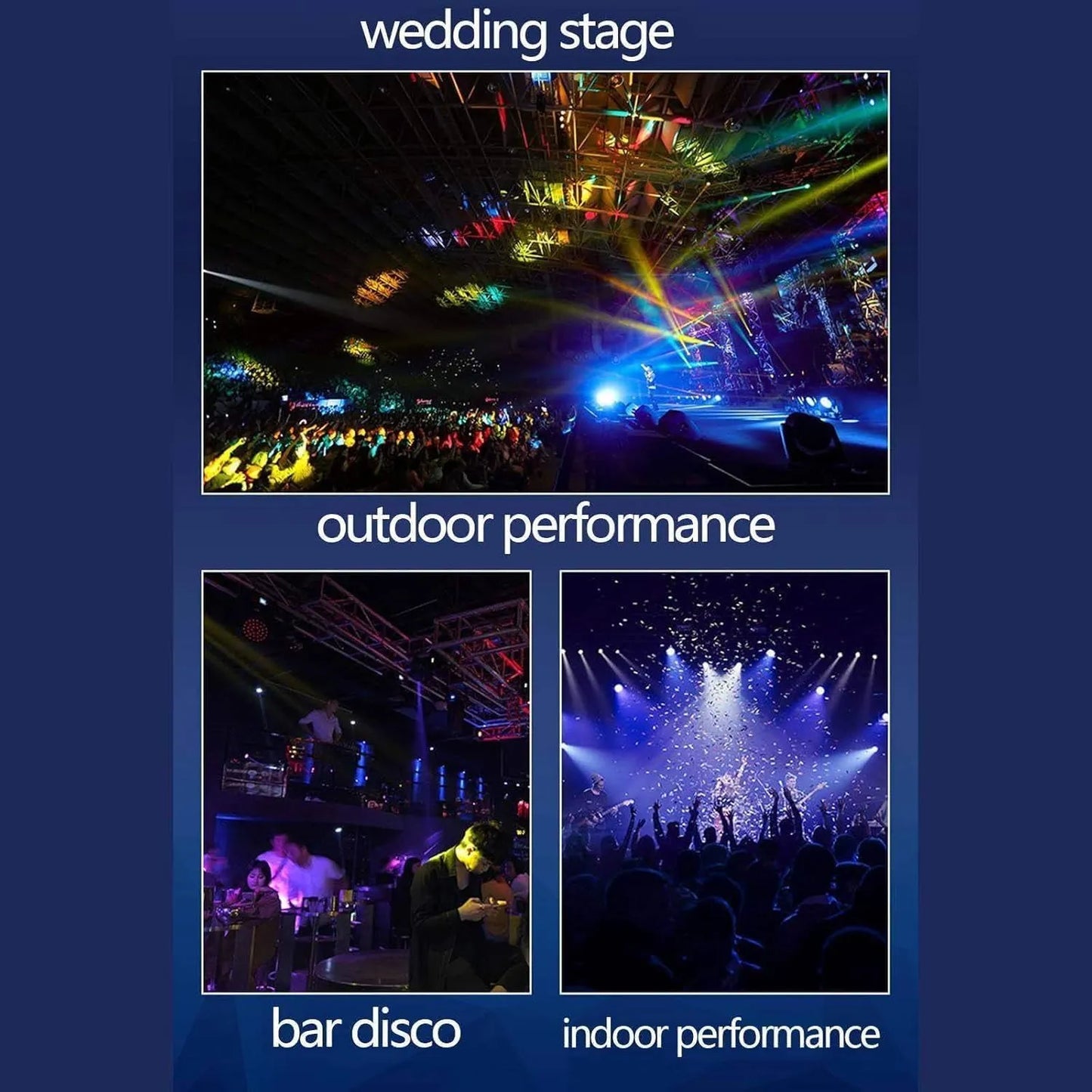 54Ć3W RGBW PAR Stage Light ā DMX512 LED Lighting