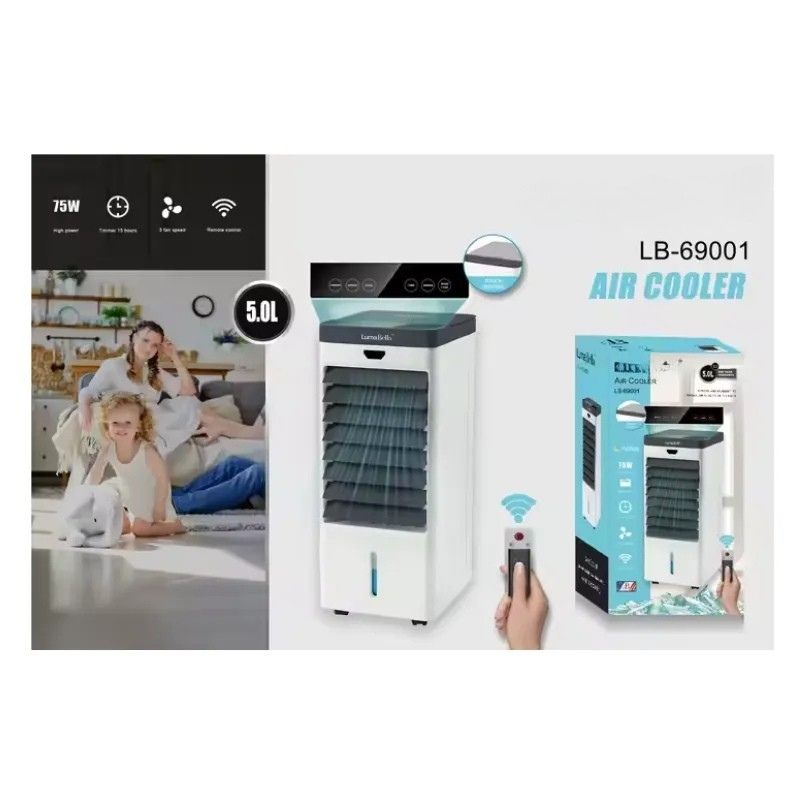 Cold Air Cooler 5L Capacity 75W Air Conditioner Fan LB-69001