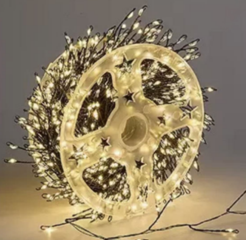 50M LED Christmas Decorative String Lights – Warm White Fairy Lights