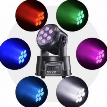 RGBW Moving Head DJ Stage Light – 4-in-1 Wash Effect