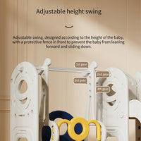 Toddler Slide and Swing Set – 4 in 1 Indoor and Outdoor Playground for Kids