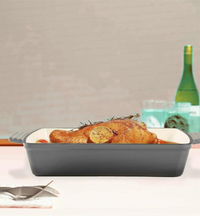 Chefs Choice 11-Piece Enamel Cast Iron Casserole Cookware Set - Grey