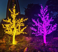 Cherry Blossom Tree LED Lights – 1.2M 480/576 LED Christmas Light Tree for Indoor & Outdoor Décor - pink