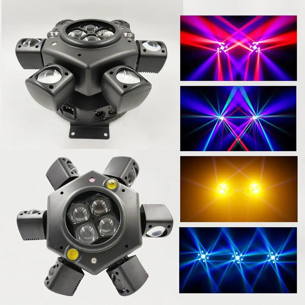 150W Moving Head DJ Light – LED Strobe Stage Lighting for KTV, Wedding, Party & Club