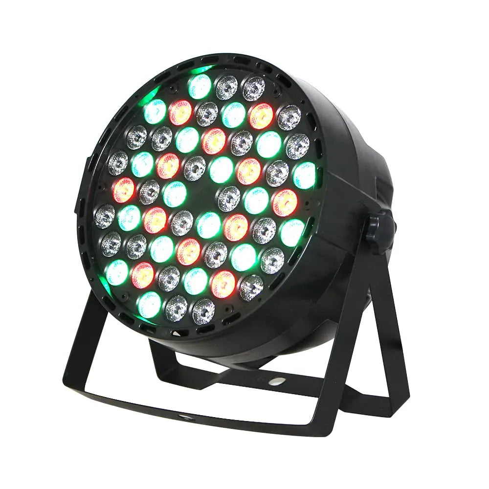 54 RGBW LED PAR Light – DMX DJ Party Stage Lighting with Remote Control & Sound Activation