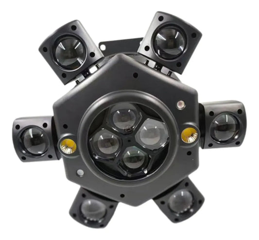 150W Moving Head DJ Light – LED Strobe Stage Lighting for KTV, Wedding, Party & Club