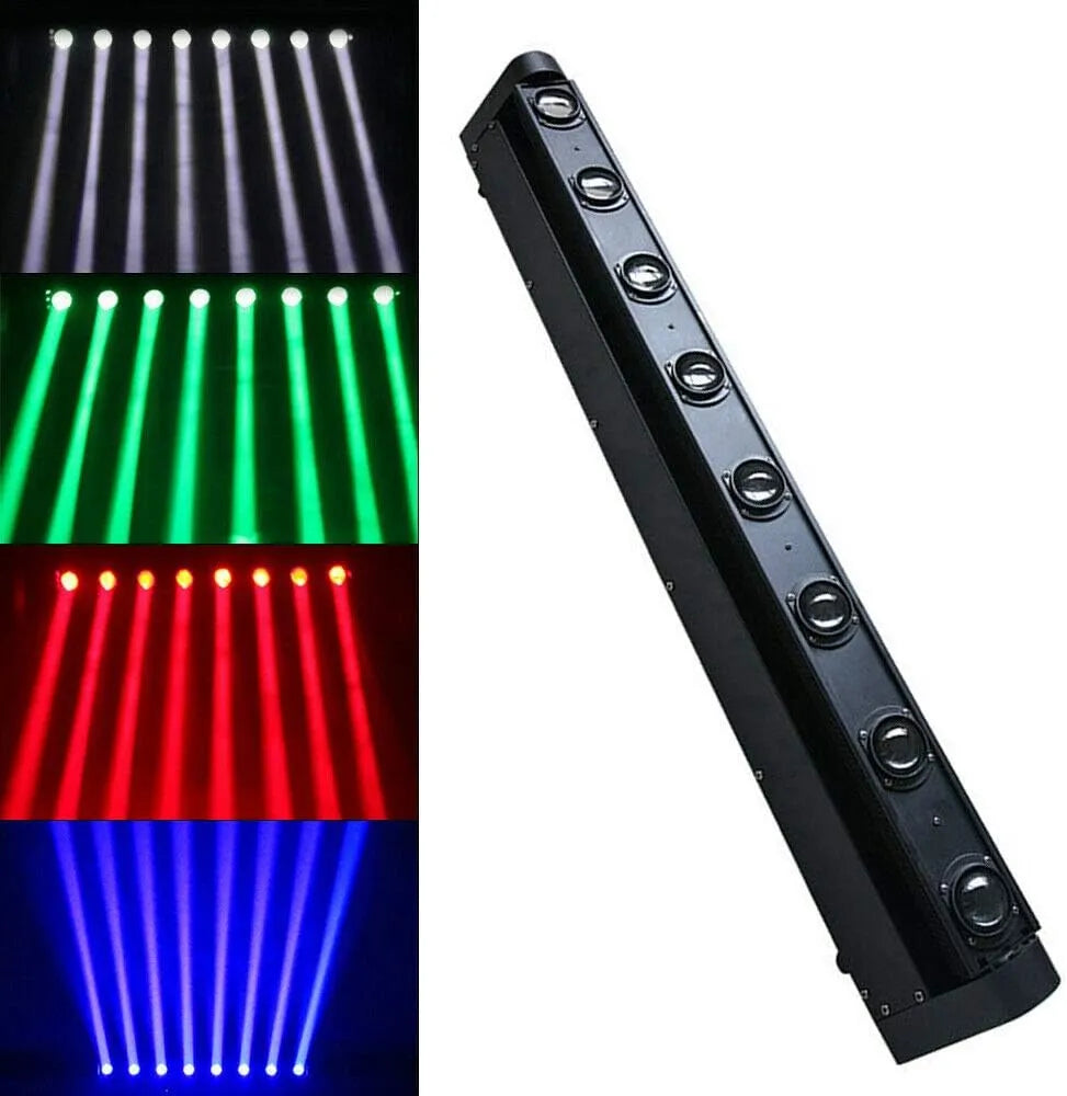 40W 10 Eyes RGBW LED Beam Moving Head Light – DMX512 Stage Lighting for Club, Bar, DJ & Concert