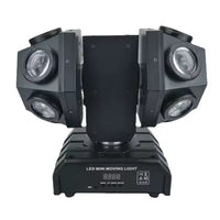 LED12 Double Head Moving Beam Light – Rotating RGB Laser DJ Stage Lighting for Parties, Weddings & Clubs