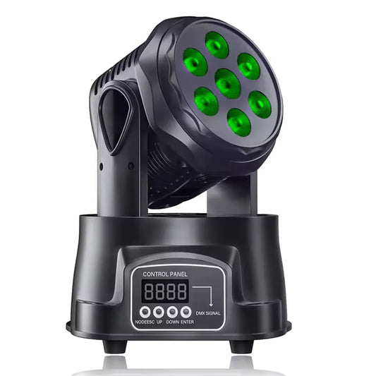 RGBW Moving Head DJ Stage Light – 4-in-1 Wash Effect