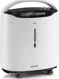 Transfigure 8F-3ZW Portable Oxygen Concentrator Machine (93% Concentration At 3L/Min), White