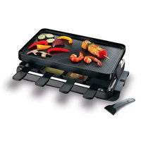 1500W Ackiliss Cheese Grill Machine – Multi-Tray Electric Raclette Grill with Adjustable Temperature