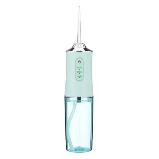 Cordless Portable Oral Irrigator Hydro Flosser (Green)