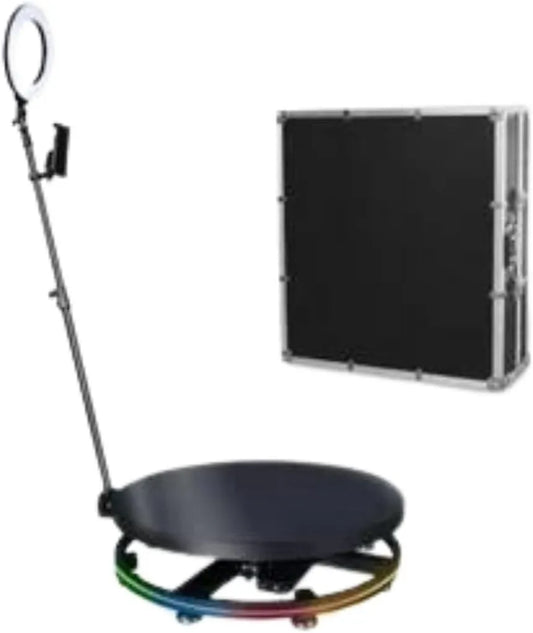 Transfigure 360 Spinning Selfie Magic Photo Platform and Tripod with Back Up 68CM long