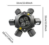 150W Moving Head DJ Light – LED Strobe Stage Lighting for KTV, Wedding, Party & Club