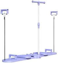 3-in-1 Multi-Functional Fitness Trainer, Leg Skiing Machine with Push-Up Board and Pelvic Floor Aid, Lavender Purple