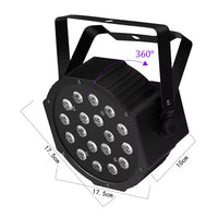 LED Par Lights – RGB Stage Lights with Sound Activation, Remote & DMX Control for DJ, Party & Event Lighting