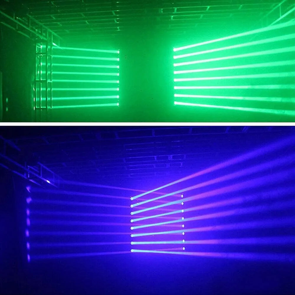 40W 10 Eyes RGBW LED Beam Moving Head Light – DMX512 Stage Lighting for Club, Bar, DJ & Concert