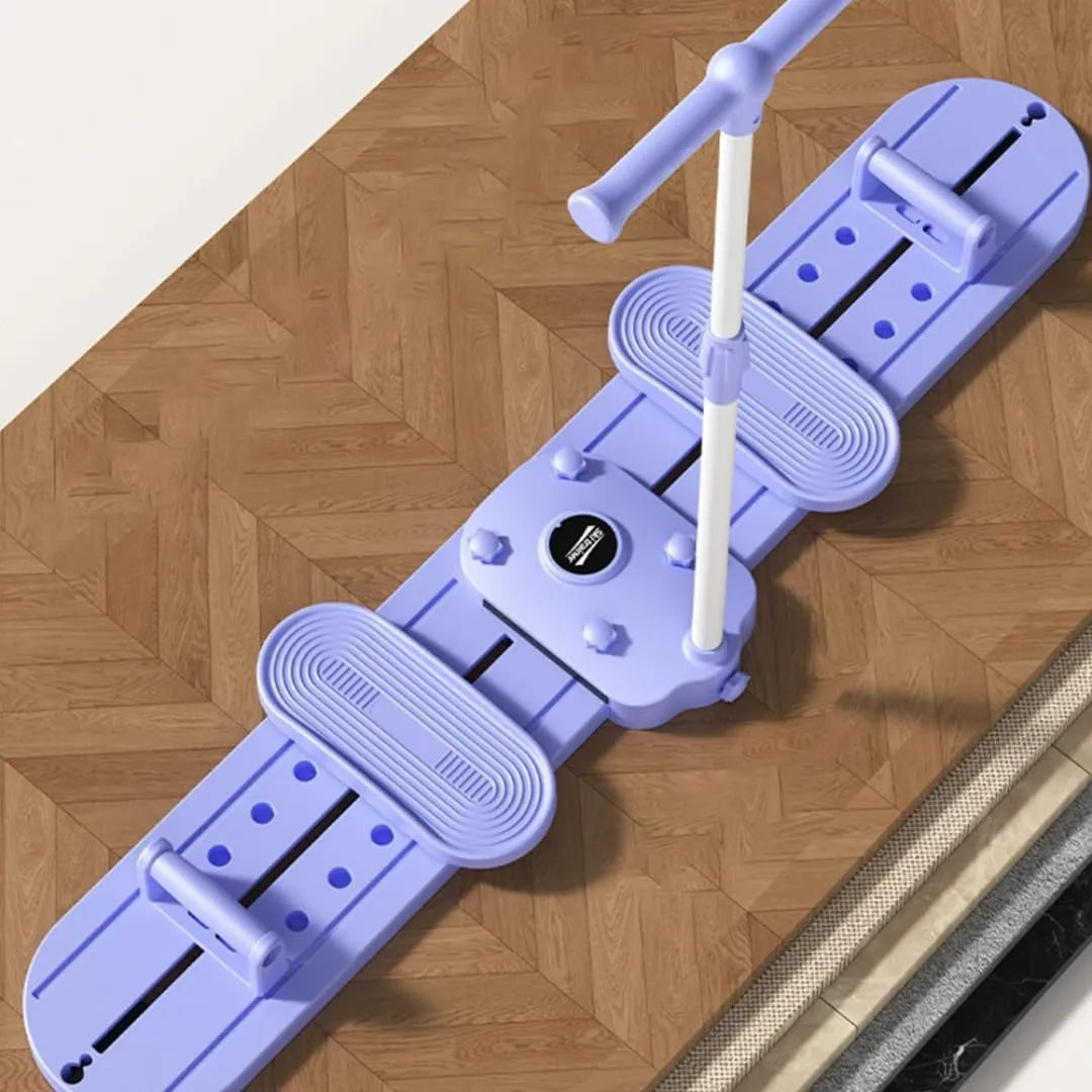 3-in-1 Multi-Functional Fitness Trainer, Leg Skiing Machine with Push-Up Board and Pelvic Floor Aid, Lavender Purple