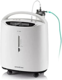 Transfigure 8F-3ZW Portable Oxygen Concentrator Machine (93% Concentration At 3L/Min), White