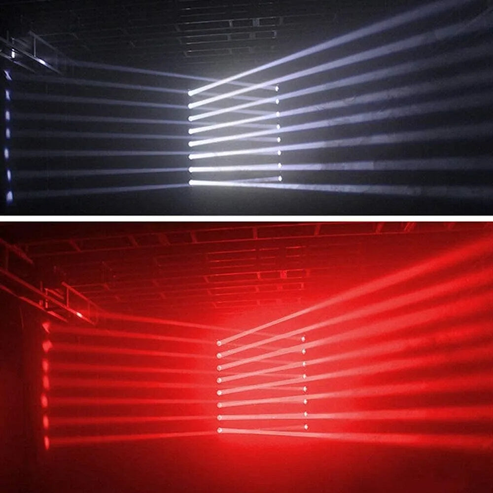 40W 10 Eyes RGBW LED Beam Moving Head Light – DMX512 Stage Lighting for Club, Bar, DJ & Concert