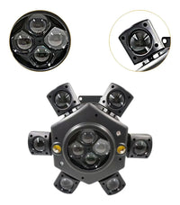 150W Moving Head DJ Light – LED Strobe Stage Lighting for KTV, Wedding, Party & Club