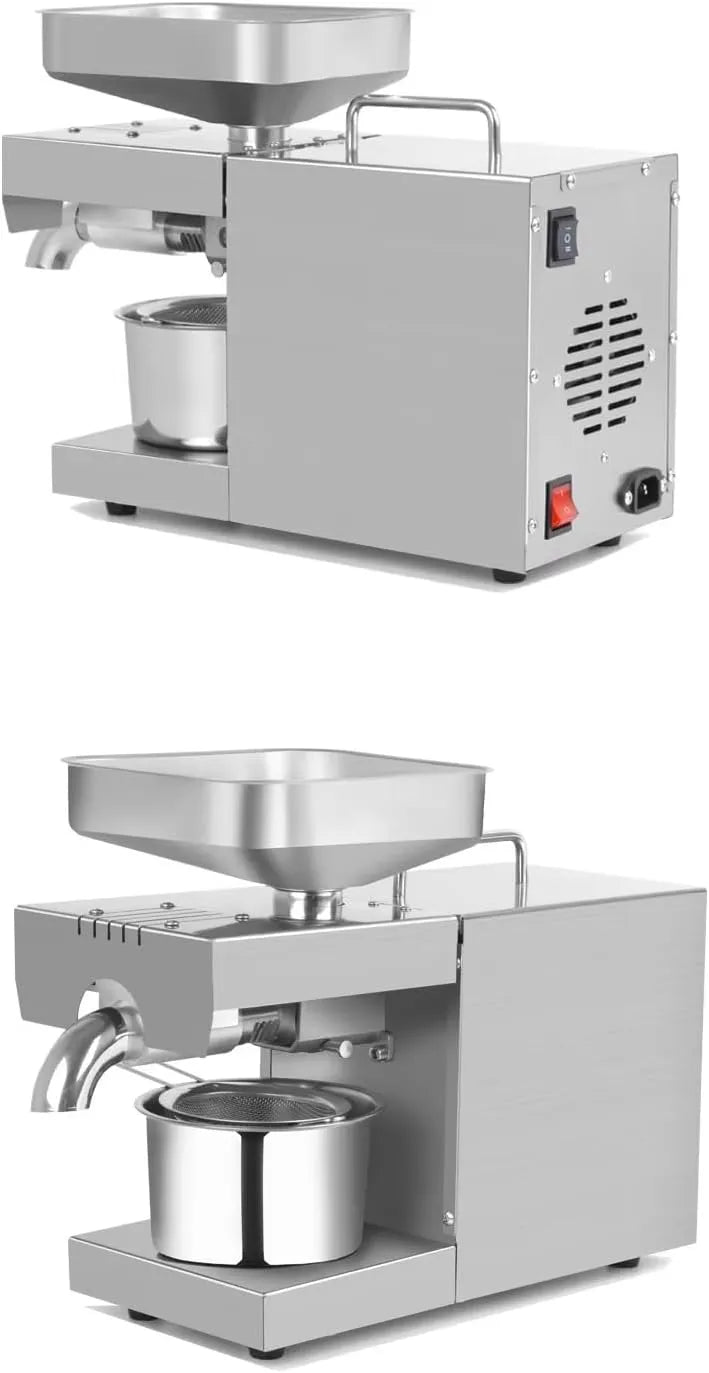 Automatic Hot and Cold Press Stainless Steel Seed and Nut Oil Press Machine