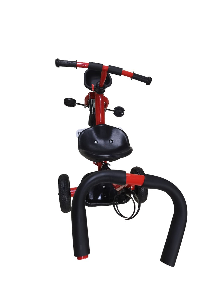 Kids Tricycle with Detachable Parent Handle – 2-in-1 Push and Ride Trike