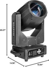 295W Moving Head Super Beam 14R Stage Light – DMX512 DJ Beam Lighting for Stage, Club & Party