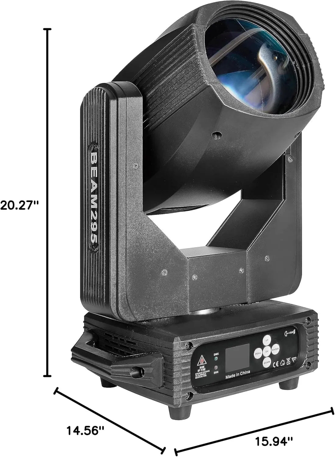 295W Moving Head Super Beam 14R Stage Light – DMX512 DJ Beam Lighting for Stage, Club & Party