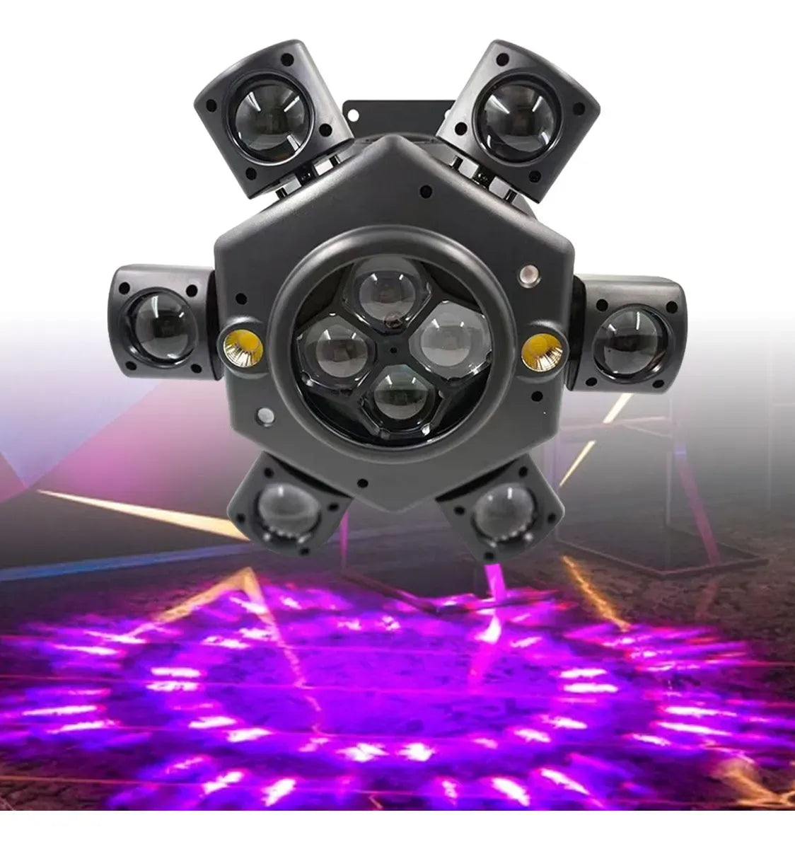 150W Moving Head DJ Light – LED Strobe Stage Lighting for KTV, Wedding, Party & Club