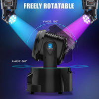 RGBW Moving Head DJ Stage Light – 4-in-1 Wash Effect