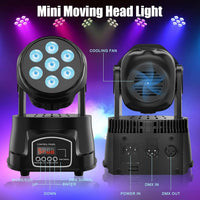 RGBW Moving Head DJ Stage Light – 4-in-1 Wash Effect